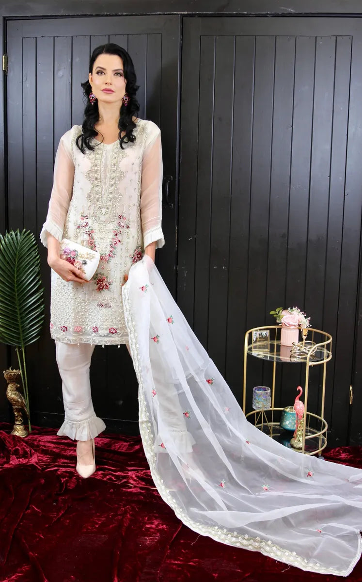 Crystal Luxury Embroidered Pret